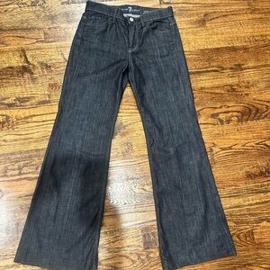 7 For All Mankind Dark Denim Ginger jeans Size 27